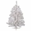 2ft. Unlit Crystal White Spruce Artificial Christmas Tree