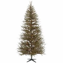 7ft. Pre-Lit Vienna Twig Artificial Christmas Tree, Clear Dura-Lit® LED Lights -Northlight Shop D522462S 1 1