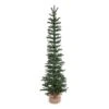 4ft. Unlit Pine Artificial Christmas Tree In Burlap Base 1 4ft. Unlit Pine Artificial Christmas Tree In Burlap Base -Northlight Shop D522468S 1