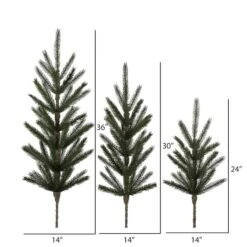 Green Deluxe Spruce Picks Set 15 Green Deluxe Spruce Picks Set -Northlight Shop D522552S 6