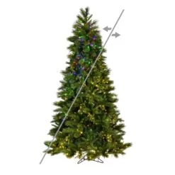 6.5ft. Pre-Lit Brighton Pine Artificial Christmas Tree, Color Changing LED Lights 12 6.5ft. Pre-Lit Brighton Pine Artificial Christmas Tree, Color Changing LED Lights -Northlight Shop D522611S 1 1