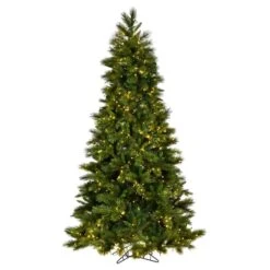 6.5ft. Pre-Lit Brighton Pine Artificial Christmas Tree, Color Changing LED Lights 14 6.5ft. Pre-Lit Brighton Pine Artificial Christmas Tree, Color Changing LED Lights -Northlight Shop D522611S 3