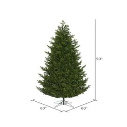 7.5ft. Pre-Lit Eagle Fraser Full Artificial Christmas Tree, Warm White Dura-Lit® LED Lights 12 7.5ft. Pre-Lit Eagle Fraser Full Artificial Christmas Tree, Warm White Dura-Lit® LED Lights -Northlight Shop D522618S 4