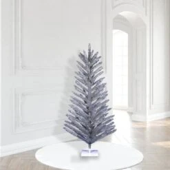 6ft. Unlit Vintage Aluminum Artificial Christmas Tree 9 6ft. Unlit Vintage Aluminum Artificial Christmas Tree -Northlight Shop D522652S 2