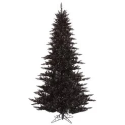 3ft. Unlit Black Fir Artificial Christmas Tree