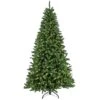 7.5ft. Pre-Lit Crater Pine Artificial Christmas Tree, Warm White LED Lights 2 7.5ft. Pre-Lit Crater Pine Artificial Christmas Tree, Warm White LED Lights -Northlight Shop D531399S 1