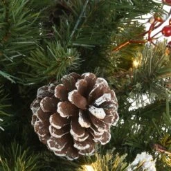 3ft. Pre-Lit Meadow Basin Artificial Christmas Tree In Tall Planter, Warm White LED Lights 12 3ft. Pre-Lit Meadow Basin Artificial Christmas Tree In Tall Planter, Warm White LED Lights -Northlight Shop D531406S 4