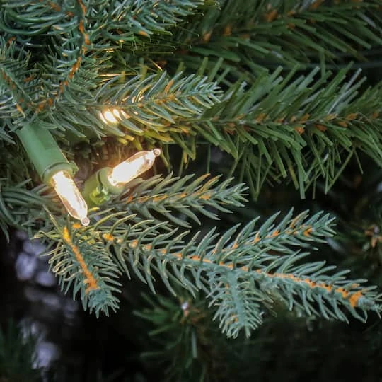 7.5ft. Pre-Lit Wenatchee Fir Artificial Christmas Tree, Warm White LED Lights 6 7.5ft. Pre-Lit Wenatchee Fir Artificial Christmas Tree, Warm White LED Lights - Image 4