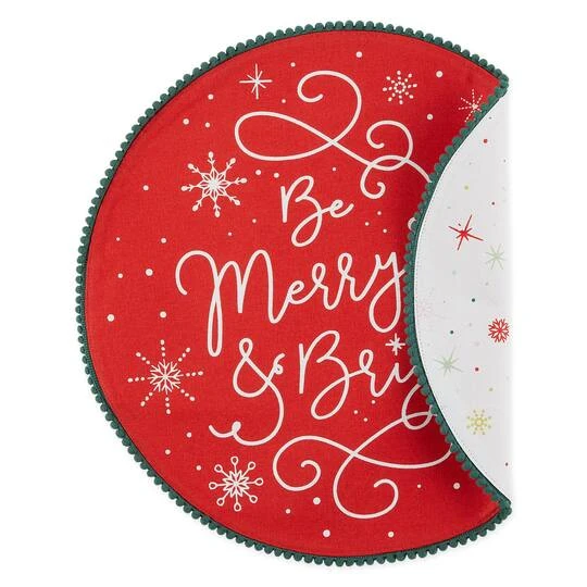 DII® Be Merry & Bright Embellished Placemats, 6ct. 7 DII® Be Merry & Bright Embellished Placemats, 6ct. - Image 5