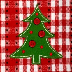 DII® Embellished Jolly Tree Placemats, 4ct. -Northlight Shop D540032S 7