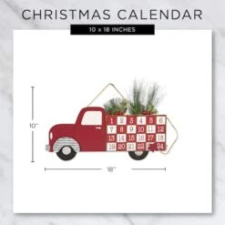 DII® Christmas Tree Truck Advent Calendar 14 DII® Christmas Tree Truck Advent Calendar -Northlight Shop D540035S 3