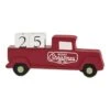 DII® Christmas Tree Truck Tabletop Block Calendar -Northlight Shop D540036S 1
