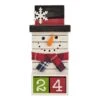 DII® Square Snowman Tabletop Block Calendar 1 DII® Square Snowman Tabletop Block Calendar -Northlight Shop D540038S 1