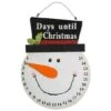DII® Snowman Days Til Christmas Hanging Sign -Northlight Shop D540041S 1