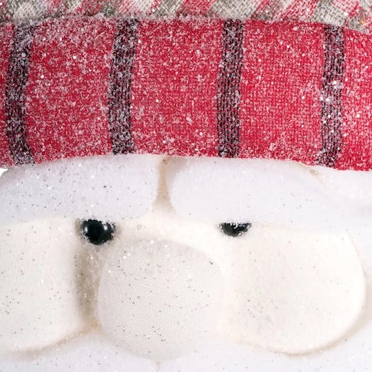 DII® Hanging Foam Santa With Plaid Hat 6 DII® Hanging Foam Santa With Plaid Hat - Image 4