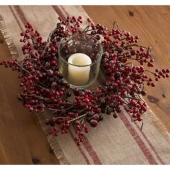 DII® Frosted Berries Wreath -Northlight Shop D540074S 3