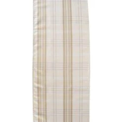DII® 72" Metallic Cream Plaid Table Runner 13 DII® 72" Metallic Cream Plaid Table Runner -Northlight Shop D540093S 3