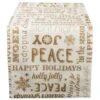 DII® 108" Gold Christmas Collage Table Runner 2 DII® 108" Gold Christmas Collage Table Runner -Northlight Shop D540100S 1