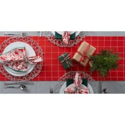 DII® 72" Christmas Woods Embellished Table Runner 21 DII® 72" Christmas Woods Embellished Table Runner -Northlight Shop D540103S 7