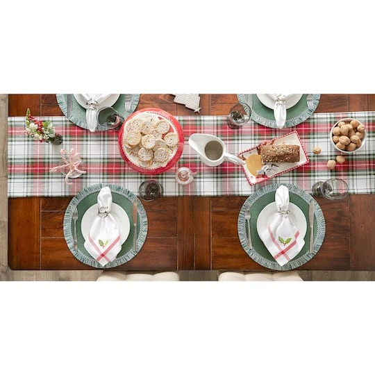 DII® 72" Christmas Plaid Table Runner 14 DII® 72" Christmas Plaid Table Runner - Image 12