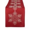 DII® 70" Sparkle Snowflakes Embroidered Table Runner -Northlight Shop D540116S 1