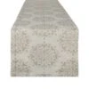 DII® 108'' Winter Sparkle Jacquard Table Runner -Northlight Shop D540128S 1
