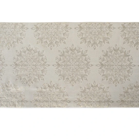 DII® 108'' Winter Sparkle Jacquard Table Runner 7 DII® 108'' Winter Sparkle Jacquard Table Runner - Image 5