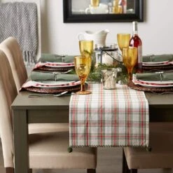 DII® 72" Jolly Tree Table Runner -Northlight Shop D540141S 10