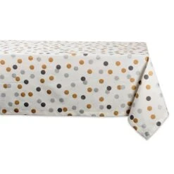 DIIĀ® 84" Metallic Confetti Tablecloth