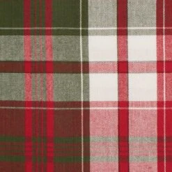 DII® Traditional Christmas Plaid Pillow Cover Set -Northlight Shop D540191S 5