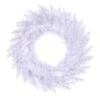 24" Sparkle White Spruce Wreath -Northlight Shop D575242S 1