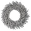 36" Platinum Fir Wreath 1 36" Platinum Fir Wreath -Northlight Shop D575278S 1