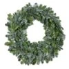 24" Green Medford Pine Christmas Wreath -Northlight Shop D575439S 1