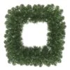 30" Pre-Lit Oregon Fir Christmas Square Wreath -Northlight Shop D575453S 1