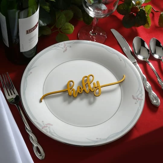 10" Christmas Place Setting Message Décor, 6ct. 8 10" Christmas Place Setting Message Décor, 6ct. - Image 6
