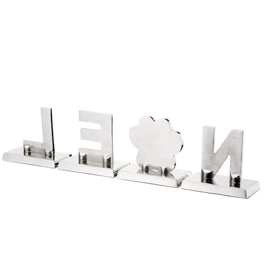 5" Gold Sparkle NOEL Stocking Holders, 4ct. 9 5" Gold Sparkle NOEL Stocking Holders, 4ct. - Image 7