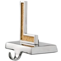 5" Gold Sparkle NOEL Stocking Holders, 4ct. 19 5" Gold Sparkle NOEL Stocking Holders, 4ct. -Northlight Shop D619829S 18