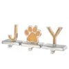 5" Gold Sparkle JOY Stocking Holders, 3ct. -Northlight Shop D619831S 1