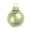 Whitehurst 4ct. 5" Shiny Glass Christmas Ornaments LimeShiny -Northlight Shop D623226S 1