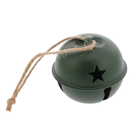 Haute Decor 12ct. 2" Jingle Bell Ball Ornaments Green 6 Haute Decor 12ct. 2" Jingle Bell Ball Ornaments Green - Image 4