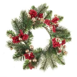 Gold Frosted Adjustable Candle Ring Set 8 Gold Frosted Adjustable Candle Ring Set -Northlight Shop D650815S 2