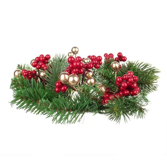 Gold Frosted Adjustable Candle Ring Set 6 Gold Frosted Adjustable Candle Ring Set - Image 4