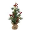 20" Unlit Cardinal Artificial Tabletop Christmas Tree -Northlight Shop D652292S 1