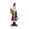 Glitzhome® 36'' Lighted Wooden Santa Porch Décor 1 Glitzhome® 36'' Lighted Wooden Santa Porch Décor -Northlight Shop D652322S 1