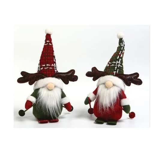 Santa's Workshop 8" Reindeer Gnomes, 2ct. 3 Santa's Workshop 8" Reindeer Gnomes, 2ct.