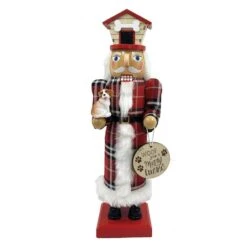 14" Dog Lover Nutcracker -Northlight Shop D654198S 1