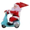 14.5" Scootin' Santa -Northlight Shop D657864S 1