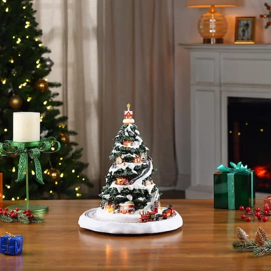 17.5" Lighted Winter Wonderland Christmas Eve Express 5 17.5" Lighted Winter Wonderland Christmas Eve Express - Image 3