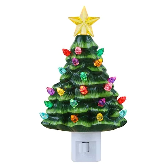 Green Nostalgic Tree Nightlight 3 Green Nostalgic Tree Nightlight