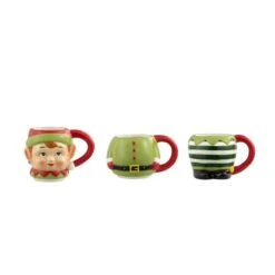 12oz. Elf Stacking Mug Set -Northlight Shop D657899S 2